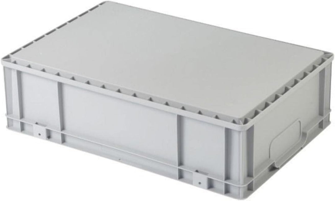 PROREGAL Eurobox NextGen Insight Cover | HxBxT 17x30x40 | 16 Liter | Niedrig/Gelb | Eurobehälter, Tr