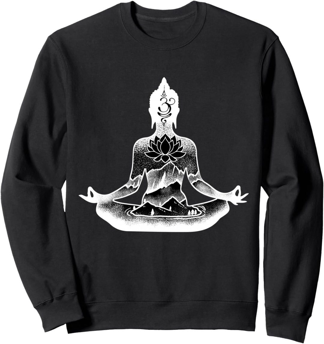 Buddha Namaste Zen Buddhismus - Buddhist Sweatshirt
