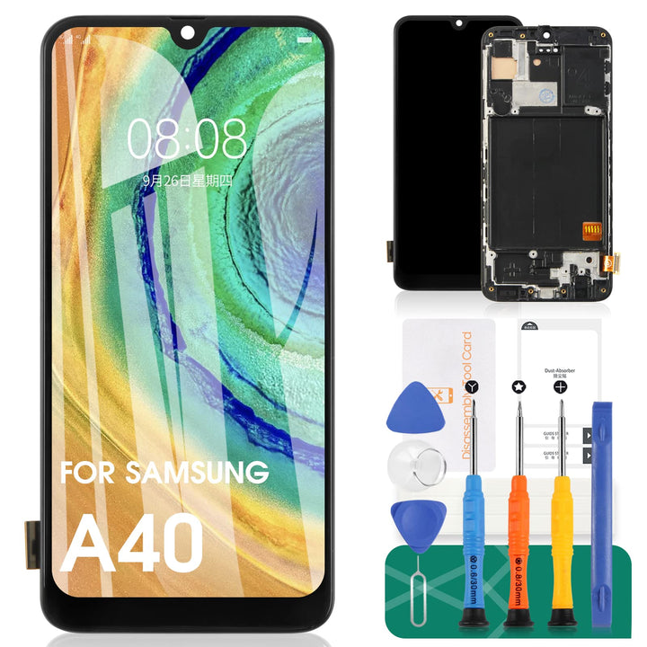 Für Samsung Galaxy A40 LCD-Bildschirm für Samsung A40 Bildschirm Ersatz A405 LCD Display SM-A405F To