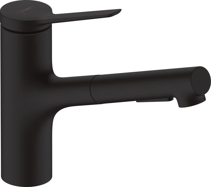hansgrohe Küchenarmatur Zesis M33, Wasserhahn Küche mit Auslauf Höhe 150 mm, 150° drehbar, ausziehba