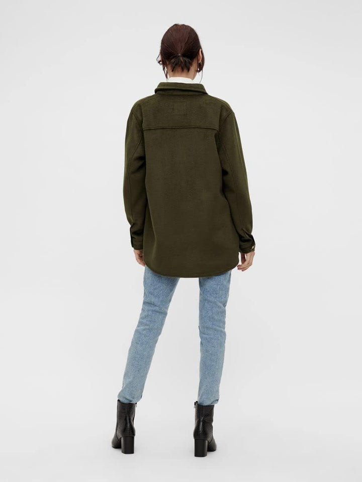 Object Damen Objvera Owen L/S Jacket Noos Jacke 34 Forest Night, 34 Forest Night
