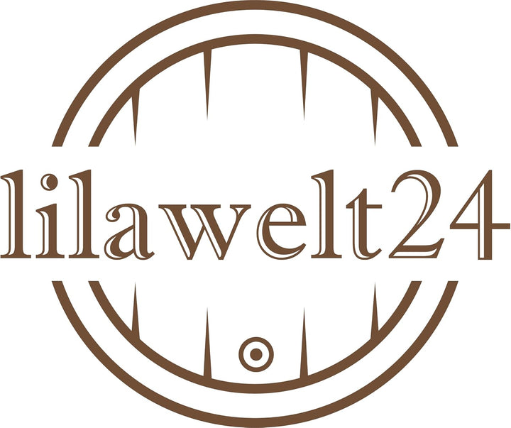 lilawelt24 6X 5L Flasche mit Bügelverschluss +Gummistopfen + Gärröhrchen/Gärballon Set Weinballon Gä
