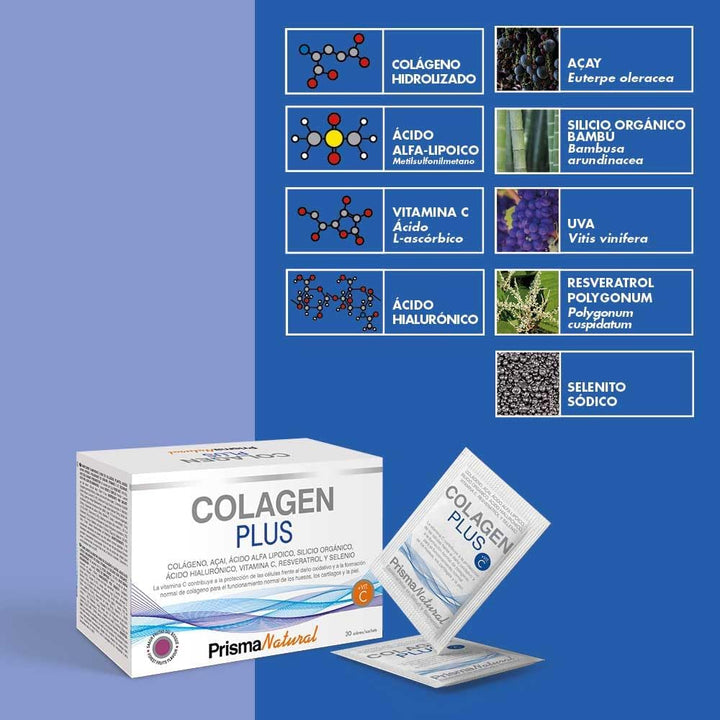 Colagen Plus Anti-Aging Prisma Natural De 30 Sobres