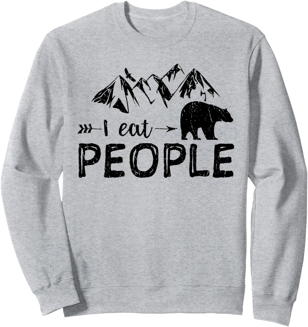I Eat People - Bär Sweatshirt