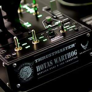 Thrustmaster Hotas Warthog - Throttle für PC Hotas Warthog Dual Throttle Single, Hotas Warthog Dual