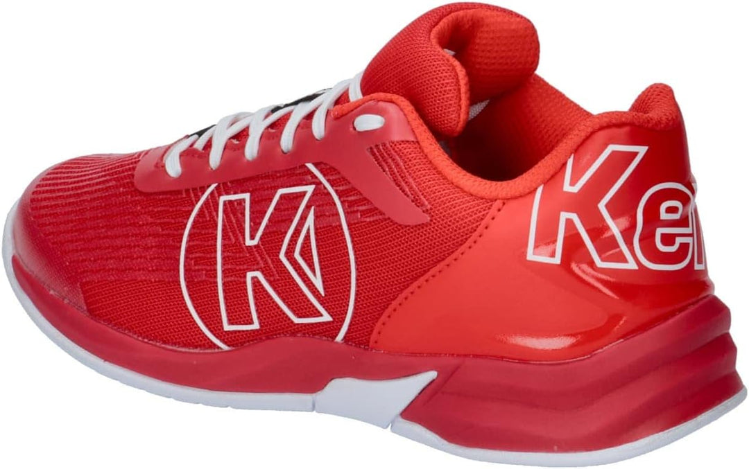 Kempa Unisex Attack Three 2.0Handballschuhe, Sportschuhe, Turnschuhe 44.5 EU Rot, 44.5 EU Rot