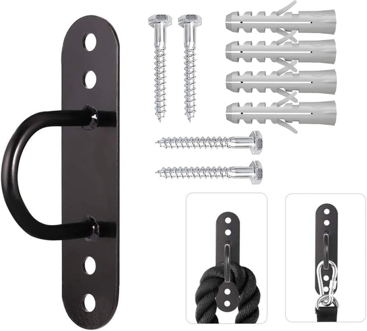 G5 HT SPORT 【Ring für Wand/Decke Ø12 cm für Battle Rope oder Suspensionstraining】 Eye Plate Halterun