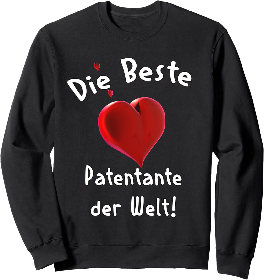 Die beste Patentante der Welt | Süsse Geschenkidee Sweatshirt
