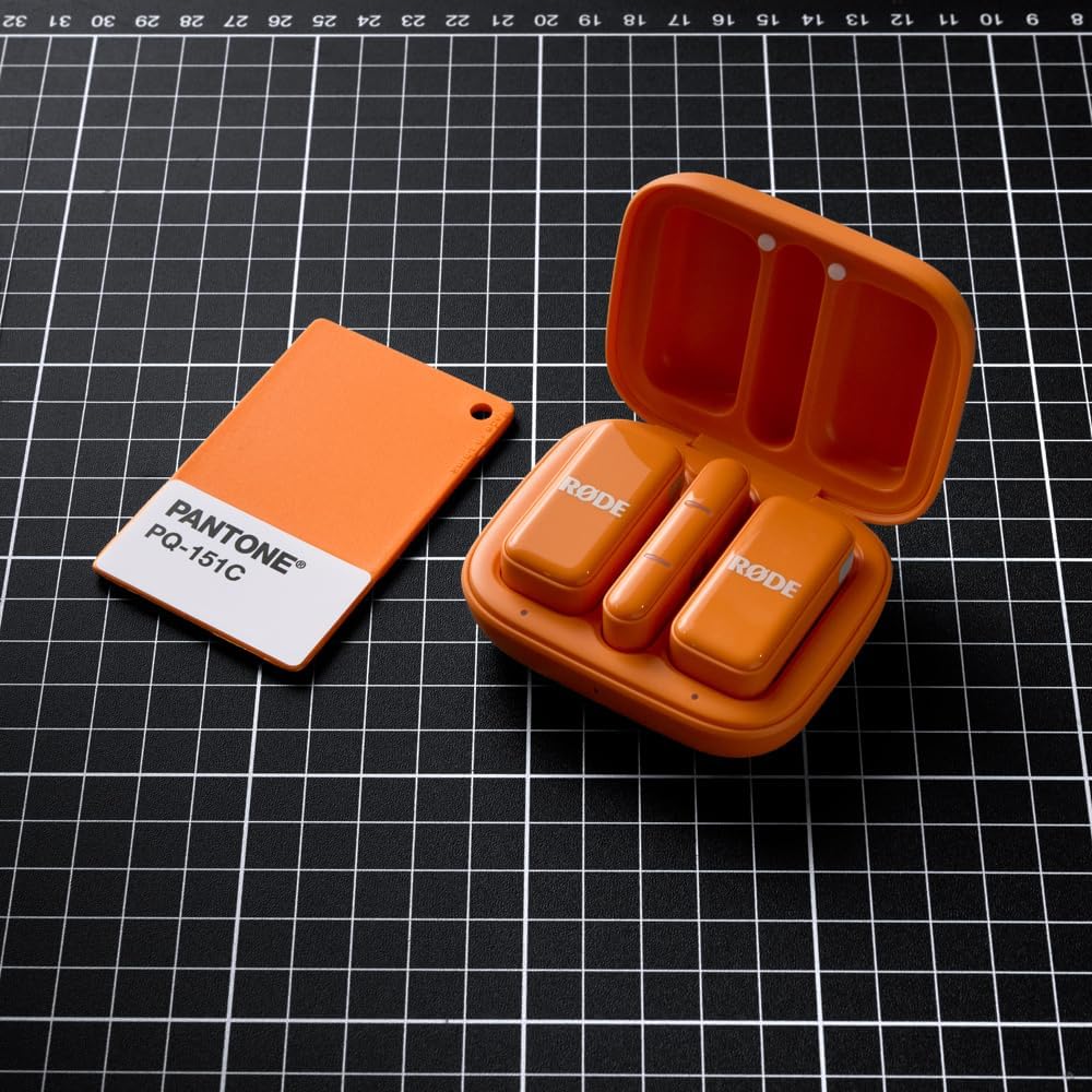 RØDE Wireless Micro - Kompaktes kabelloses Mikrofon, Zwei Mikrofone mit Ladecase für die Smartphone-
