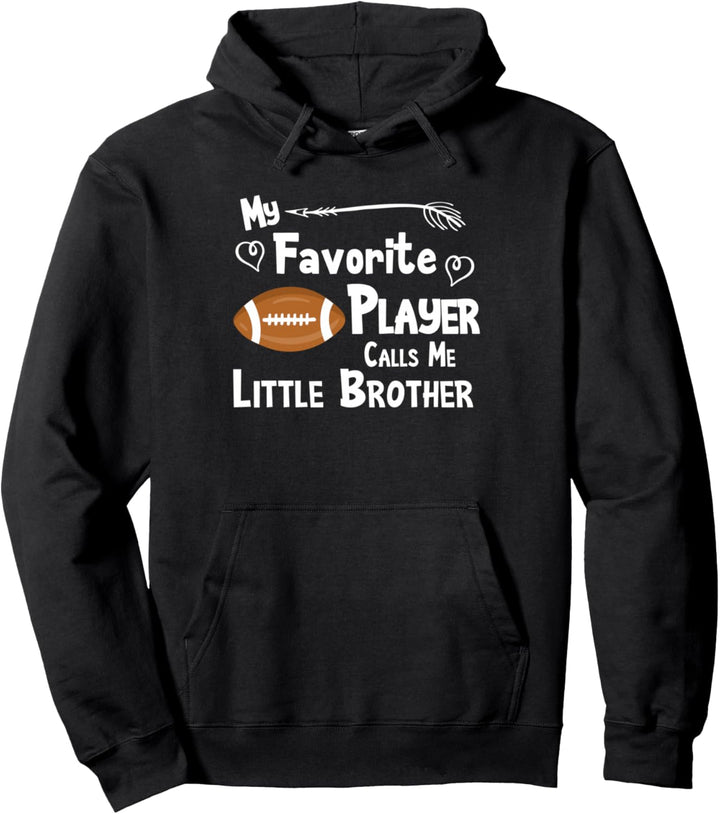 Lieblingsspieler Little Brother Football Pullover Hoodie