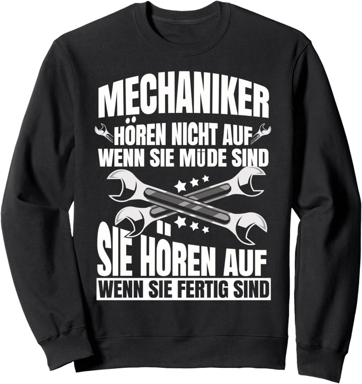 Mechaniker Schrauber Geschenk Tuning KFZ Handwerker Auto Sweatshirt