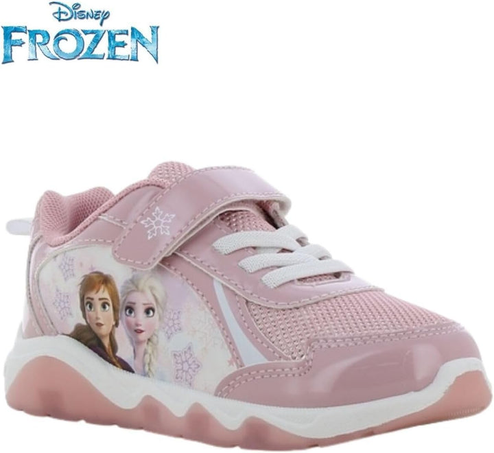 Leomil Frozen ELSA Schuhe Blinkschuhe Mädchen, Ideal for Schule und Freizeit 26 EU Lila 545, 26 EU L