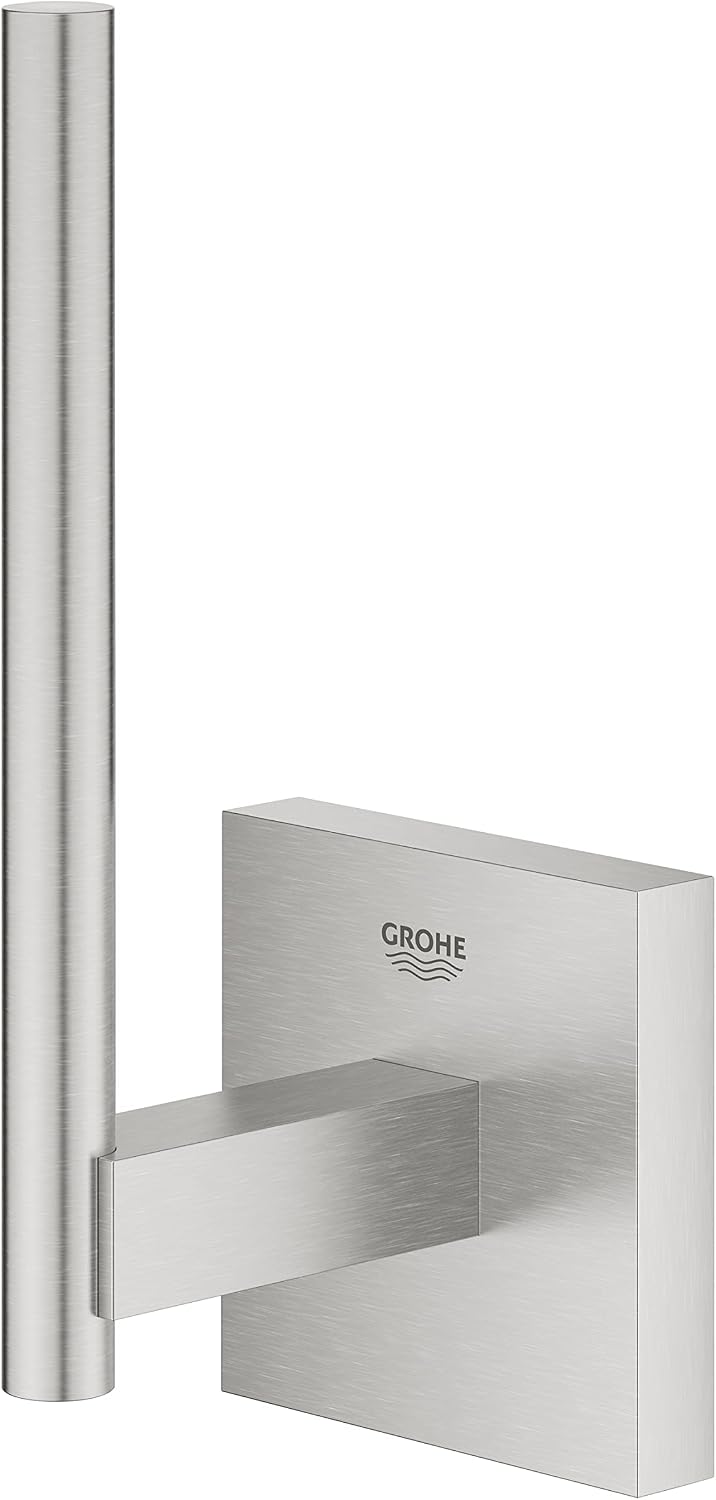 GROHE Start Cube - Reservepapierhalter (Wandmontage, verdeckte Befestigung, Material: Metall), super