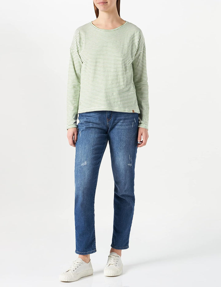 Camel Active Womenswear Damen T-Shirt 309338/7t05 XS Basilikum, XS Basilikum