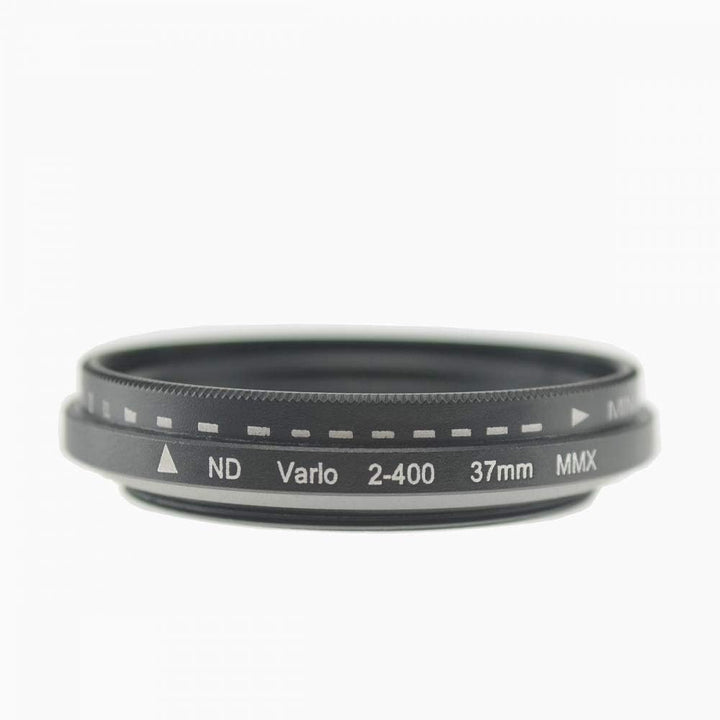 System-S ND Vario Filter 37mm Neutraldichtefilter Schwarz mit Hülle für iPhone 12 Pro Max