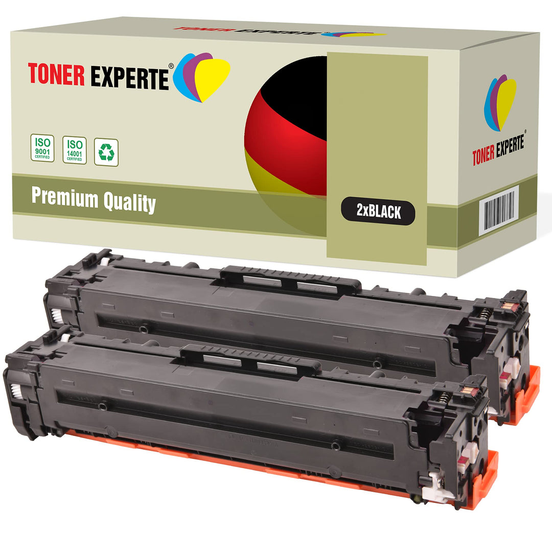 TONER EXPERTE® 2 Schwarz Toner kompatibel zu CF380X 312X für Colour LaserJet Pro MFP M476dn M476dw M