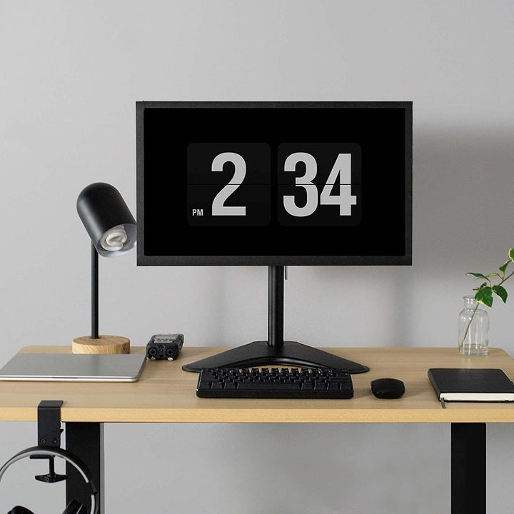 Techly ICA-LCD-2500 Schreibtischhalterung 1LCD 33.02 cm (13 Zoll)-68.58 cm (27 Zoll) mit Standfuss 4