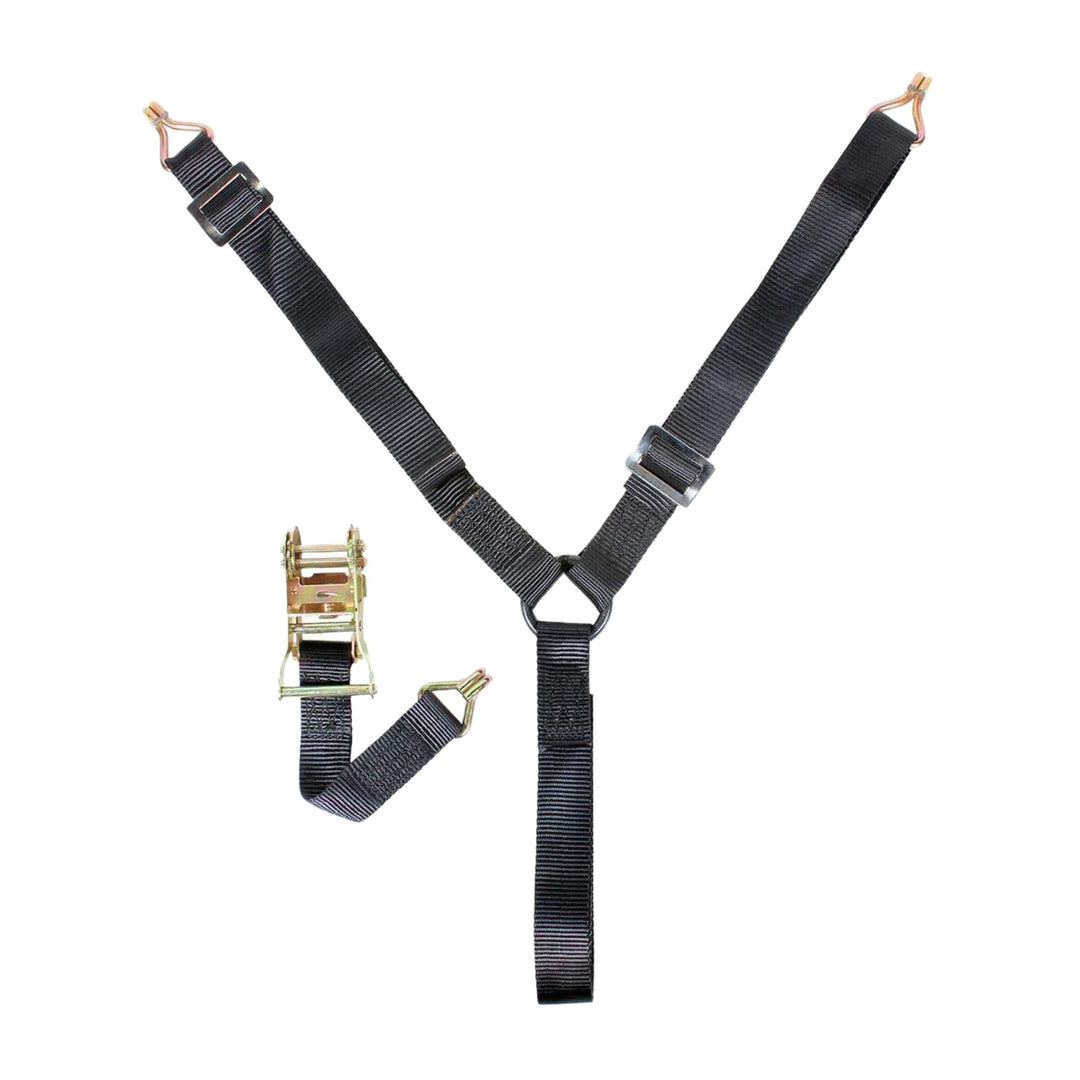 Pro Armor A040225 Y-Riemen mit Ratsche (3,8 cm) (schwarz)