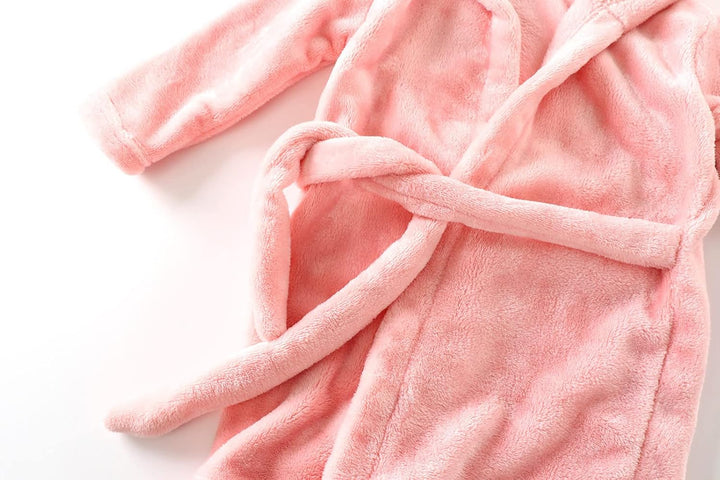 Generisch Bademantel mit flauschigem Handtuchfleece wärmender -Überwurf für weiche Nachtwäsche im Ma