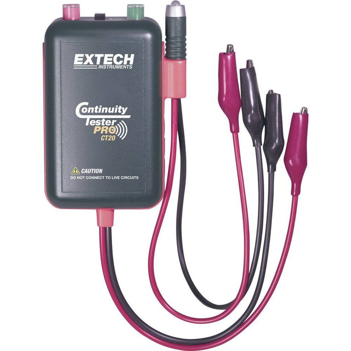 Extech Instruments CT20 Fern- und Lokal-Durchgangsprüfer, Grün Single, Single