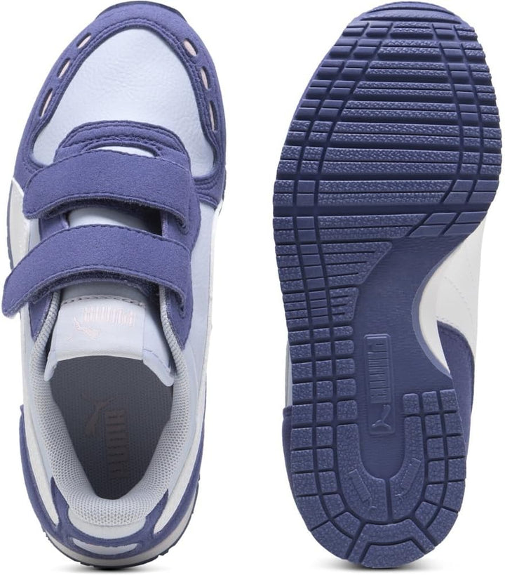 PUMA Unisex Kinder Cabana Racer Sl 20 V Ps Sneaker 28 EU Cool Weather Puma White Blue Crystal Rose M