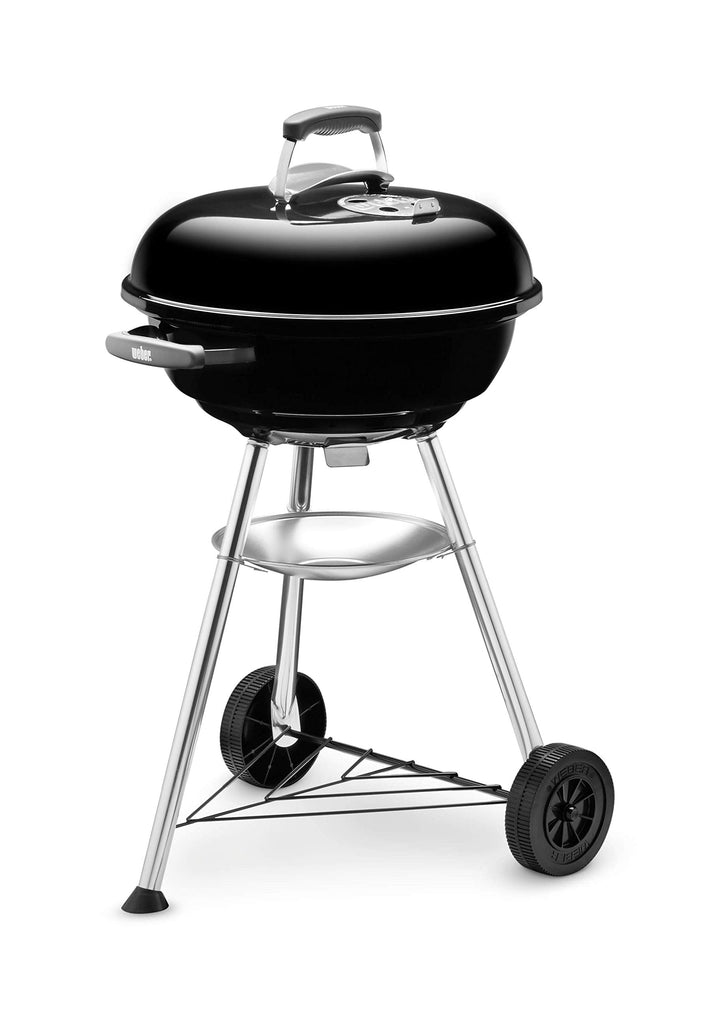 Weber Compact Kettle Holzkohlegrill, 47 cm, Schwarz (1221004) 47cm