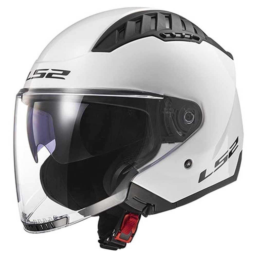LS2, jethelme motorrad Copter II gloss white, M