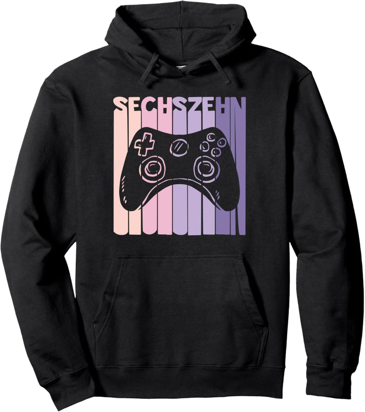 Level 16 Jahre Geburtstagsshirt Mädchen Gamerin 16 Jahre alt Pullover Hoodie