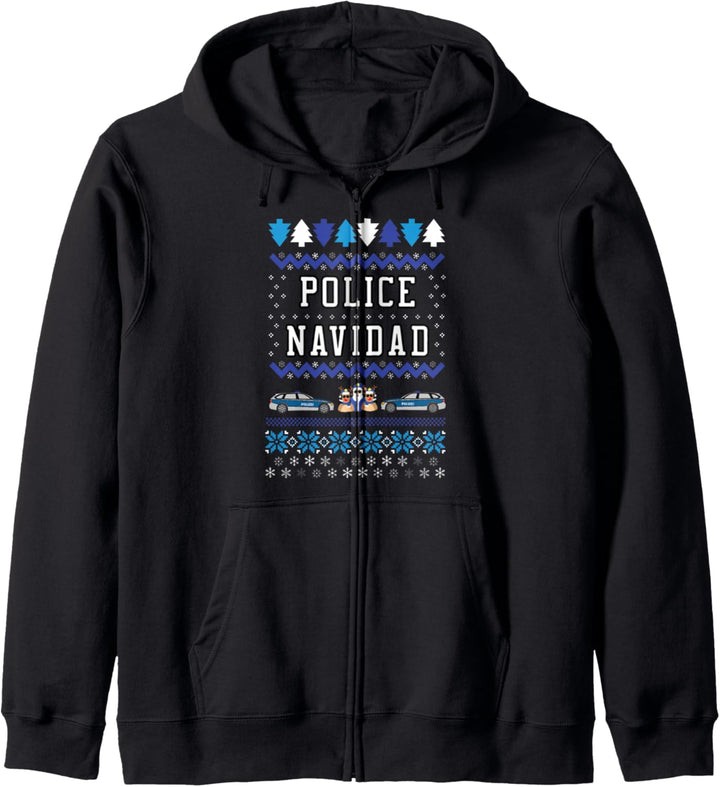 Police Navidad Kapuzenjacke