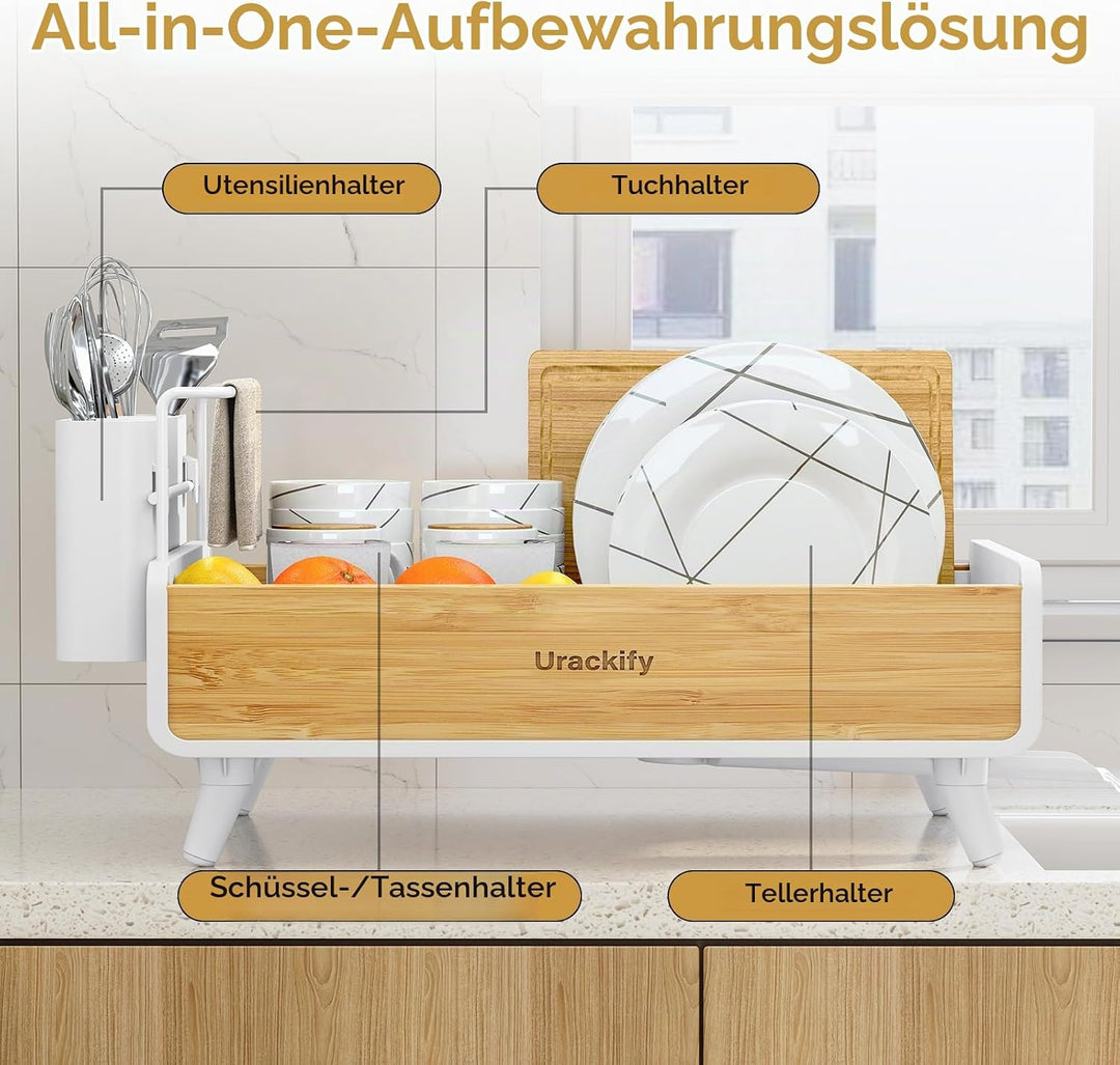 Urackify Abtropfgestell, Weiss