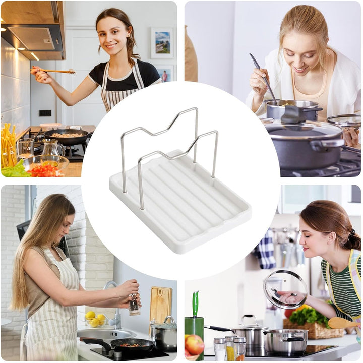 Générique Deckelorganizer – Halterung für Arbeitsplatte mit Auffangschale, Utensilienablage – für Kü