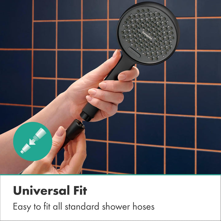 hansgrohe Activera Select S - wassersparender Duschkopf max. 8 l/min (EcoSmart) mit WaterBoost-Funkt