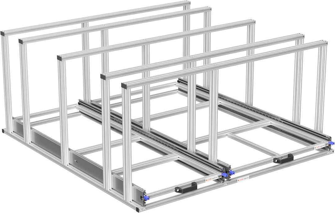 Heckauszug Kastenwagen Doppelauszug, vorbereitet für Ablagefläche, 1265x1166 mm, 200 kg Belastbarkei