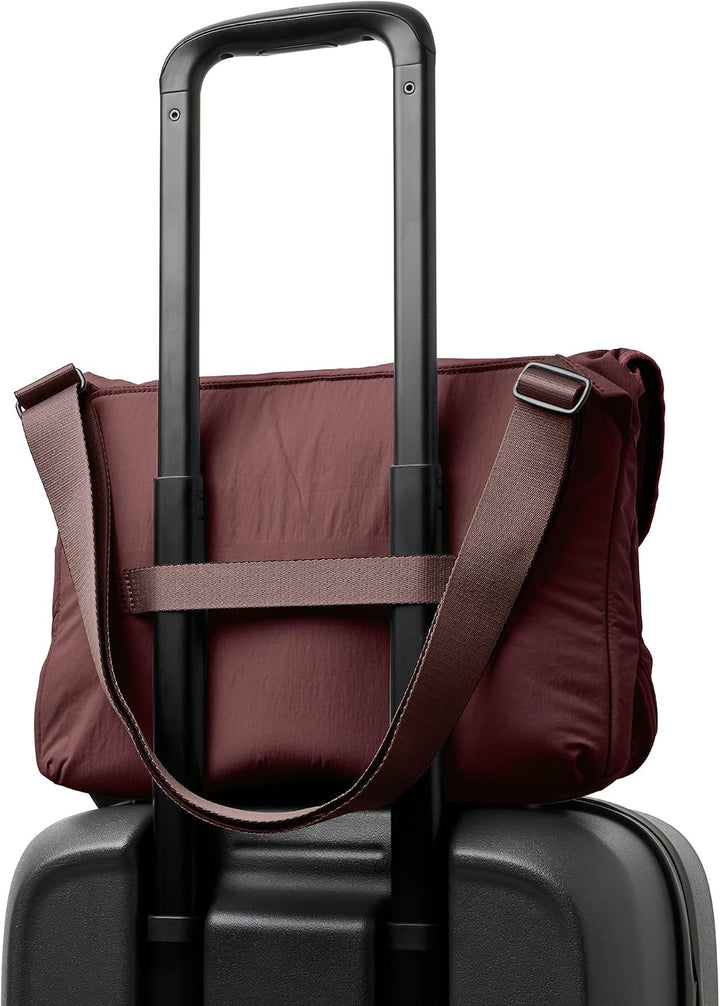 Bellroy Cinch Messenger 12L, Leichte Schultertasche - Burgundy, Burgundy
