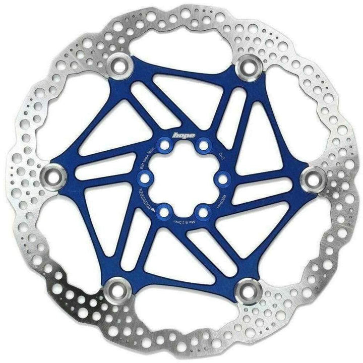 Hope Bremsscheibe Floating Disc blau 203mm, blau 203mm