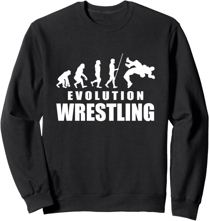 Evolution Wrestler Wrestling Wrestle Sport MMA Freistil Sweatshirt