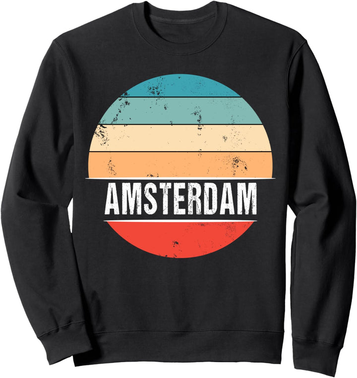 Amsterdam Niederlande Städtetrip Sweatshirt