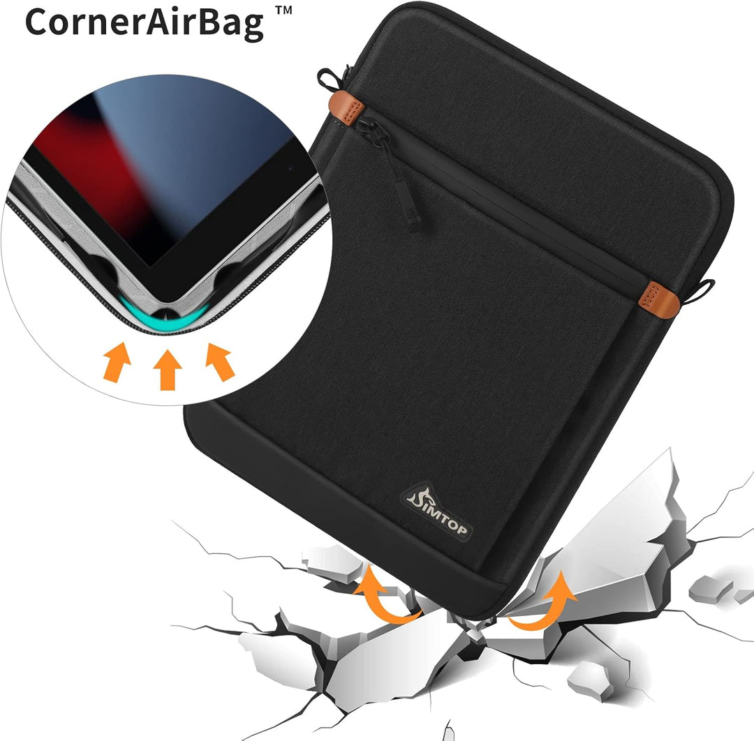 SIMTOP Tablet Tasche,Tragetasche mit Schultergurt Kompatibel iPad air (3rd, 4th and 5th Generation)