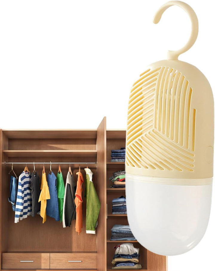 Schrank-Feuchtigkeitsabsorber - Luftentfeuchter-Aufhängebeutel Gelb, Gelb
