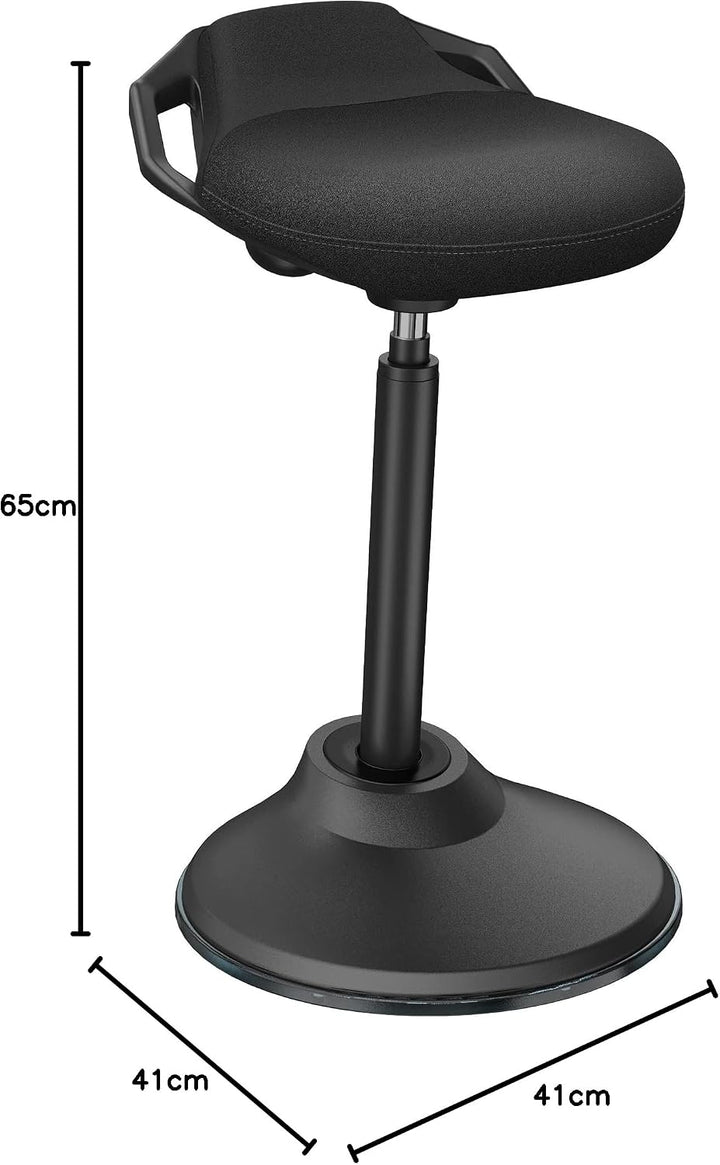 Ergonomischer Stehhocker höhenverstellbar 60–85 cm, Aktivhocker 60-85 CM, 60-85 CM