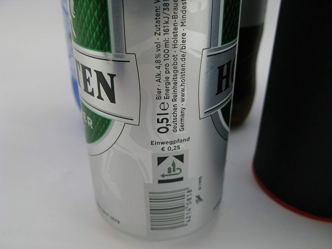 5er Set Getränkekühler 0,5l Dose - Bierkühler - Neoprenkühler - passgenau ~Dosenkühler~ für alle gen