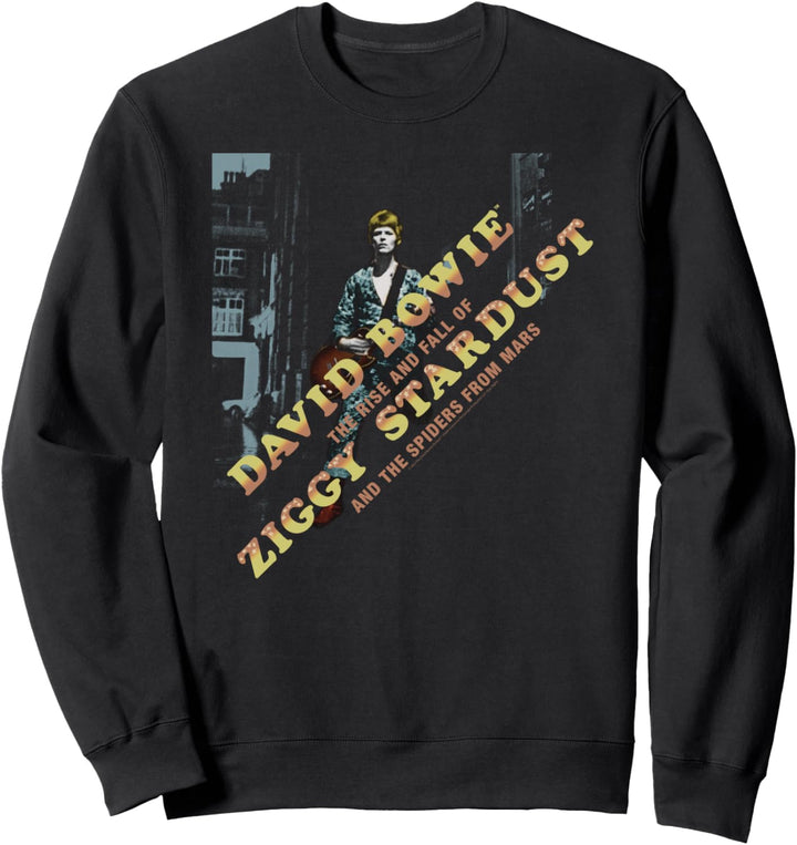David Bowie Ziggy Diagonal Sweatshirt
