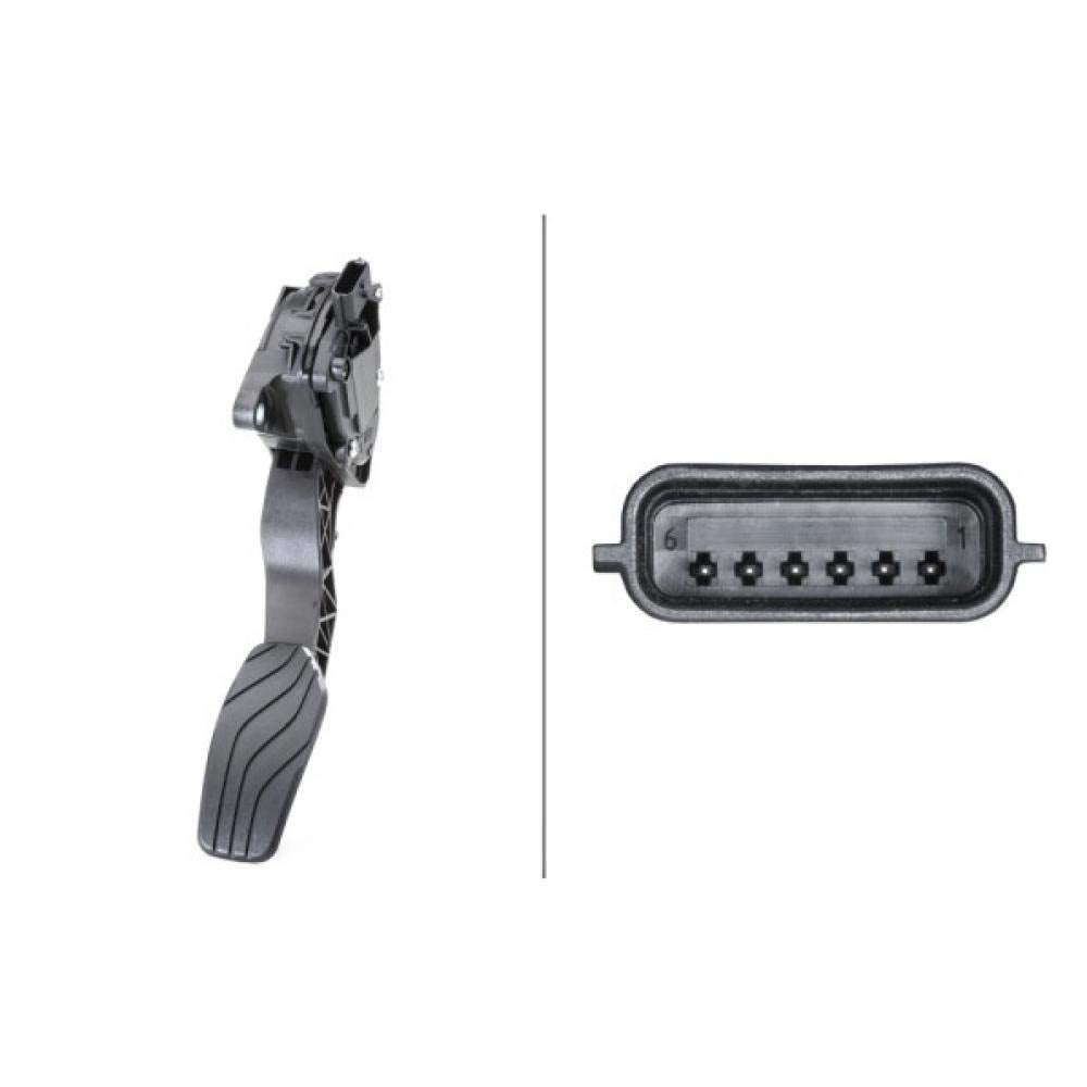 HELLA 6PV 009 978-791 Sensor, Fahrpedalstellung - für Linkslenker - Schaltgetriebe
