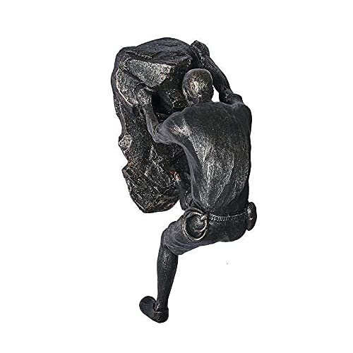 WJBABJ Klettern Charakter Charakter skulptur Wand hängen Hintergrund Wand Outdoor Sport Dekoration K