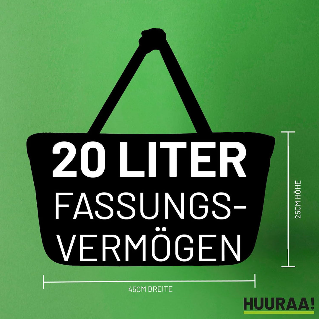 Huuraa Einkaufskorb Pflegerin mit Herz Geschenk