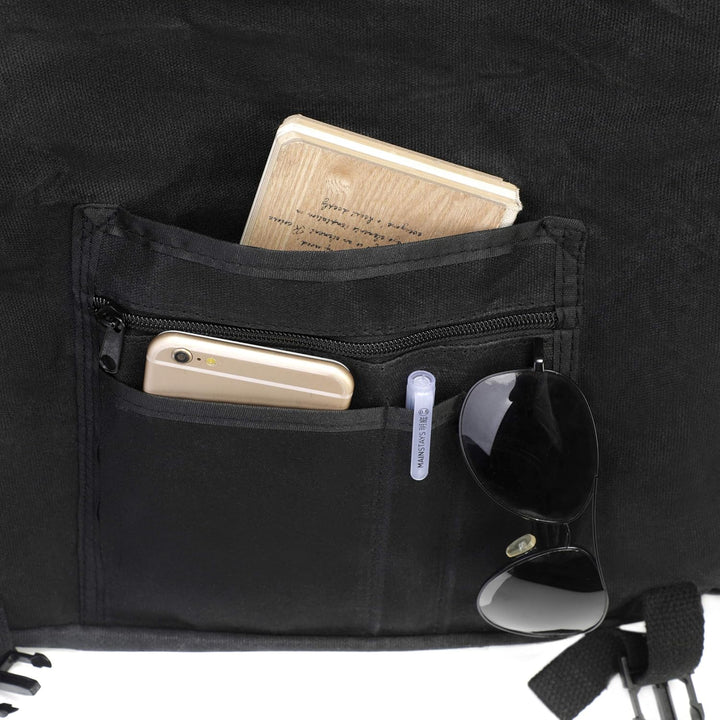 Jan Max - Canvas - Umhängetasche Arbeitstasche Schultertasche, Herren Tasche, Messenger Bag mit Lapt