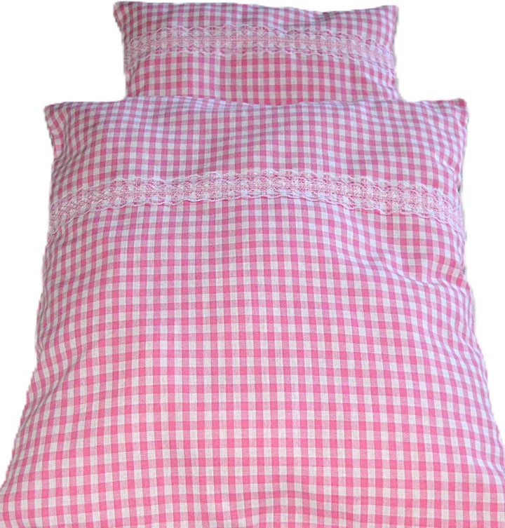 Puppenwäsche Design: Rosa Maria, Bettdecke und Kissen Puppenwagen, Puppenbett