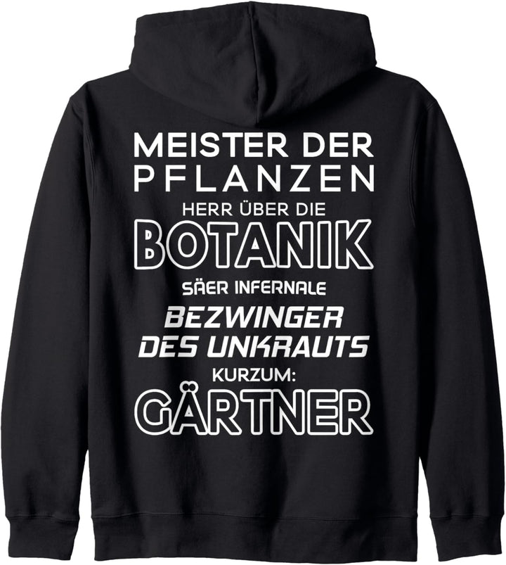 Gartenarbeit Bezwinger Des Unkrauts Hobbygärtner Gärtner Kapuzenjacke