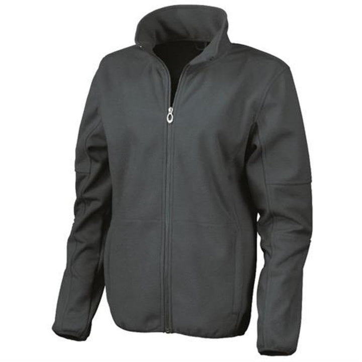 Result Damen R131f Osaka Softshell-Jacke mit gekämmtem Flor S Schwarz, S Schwarz