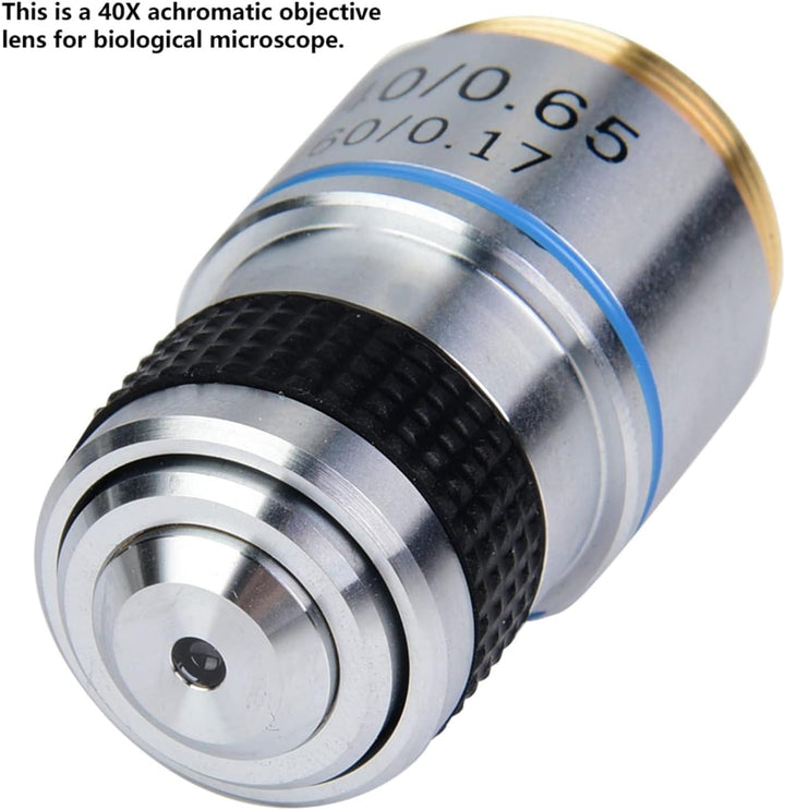 Biologisches Mikroskop mit 40X Achromatischem Objektiv, Aluminiumlegierung Konstruktion, 160/0.17 Op